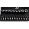 image:imageWERA 05004018001 8100 SA 8 Zyklop Metric Metal Ratchet Set with Switch Lever 28 Piece 14 Drive