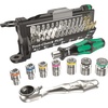 image:imageWera 056490 ToolCheck Plus Bit Ratchet Set with Sockets  MetricRatchet Set
