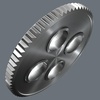 image:imageWera 056490 ToolCheck Plus Bit Ratchet Set with Sockets  MetricRatchet Set