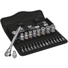 image:imageWERA 05004021001 8100 SA 11 Zyklop Imperial Metal Ratchet Set with Switch Lever 28 Piece 14 Drive