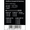 image:imageWERA 05071116001 Kraftform Kompakt 60 Stainless 17 Pieces