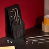 image:imageWERA Stainless Steel Imperial Hex Key Set wBelt Pouch  9 PiecesClassic