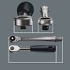 image:imageWera 05004017001 8100 SA 7 Zyklop Metric Metal Ratchet Set with PushThrough Square 28 Piece 14 Drive