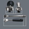 image:imageWera 05004033001 8003 B Zyklop Metal Ratchet Set with PushThrough Square 38 Drive38inch drive