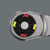image:imageWera 05004047001 8100 SB 7 Zyklop Metric Metal Ratchet Set with PushThrough Square 38 Drive