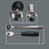 image:imageWera 05004047001 8100 SB 7 Zyklop Metric Metal Ratchet Set with PushThrough Square 38 Drive