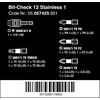 image:imageWera 05057425001 BitCheck Stainless 1 12 Piece