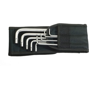 image:imageWERA Stainless Steel Imperial Hex Key Set wBelt Pouch  9 PiecesClassic