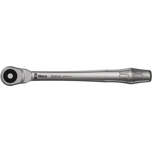 image:imageWera 05004033001 8003 B Zyklop Metal Ratchet Set with PushThrough Square 38 Drive38inch drive