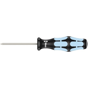 image:imageWera 05032032001 Kraftform Stainless 3355 PZ Pozidriv Screwdriver Lasertip PZ 2 Head 4 Blade LengthPozidriv  PZ 0 Head  238 Blade
