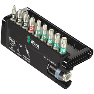 image:imageWera BC 109 Stainless Rapidaptor BitCheck Set PHPZTX 10Piece
