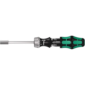 image:imageWERA Tools 0507366100227 RA 7Pc Ratcheting MultiTool The James Bond of ScrewdriverScrewdriver