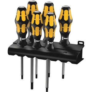 image:imageWera 05024410001 Kraftform Plus 9776 Torx Screwdriver Set and Rack 6PieceBlack
