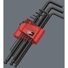 image:imageWera  5073596001 Hexagon 950 PKL9 BM SB LKey Set BlackLaser Ballpoint Hex Key 9 Piece