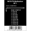 image:imageWera 05024179001 Torx LKey Set 967 Sl9 with Holding FunctionMULTIKey Set L Multi