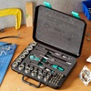 image:imageWera  5003594001 8100 SB 2 Zyklop 38 Metric Ratchet Set  Piece of 43One Size