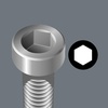 image:imageWERA 05118062001 2054 Screwdriver for Hexagon Socket Screws for Electronic Applications 09 x 40 mmHexPlus  13 x 40 mm
