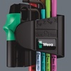 image:imageWera 5133164001 9509 HexPlus Multicolour 2 Lkey set metric BlackLaser 9 piecesClassic