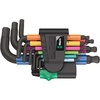 image:imageWera 5133164001 9509 HexPlus Multicolour 2 Lkey set metric BlackLaser 9 pieces2 Lkey set