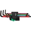 image:imageWera 5133164001 9509 HexPlus Multicolour 2 Lkey set metric BlackLaser 9 piecesClassic