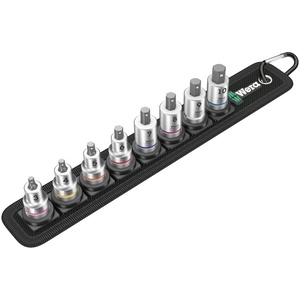 image:imageWera 05003971001 Belt B 2 Zyklop InHexPlus bit socket set with holding function 38 drive 8 pieces