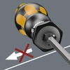 image:imageWERA 05018264001 932 A Screwdriver for Slotted Screws 1 x 55 x 100 mmSlotted 55mm Head  4 Blade