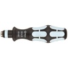 image:imageWera 05051465001 Kraftform 3816 R Stainless Steel Hexagon Bitholding Screwdriver Rapidator QuickRelease Chuck 14Head 119mm Blade Length Black