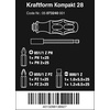 image:imageWera 05073240001 Kraftform Kompakt 28 Sb CombiDriver With MagazineClassic
