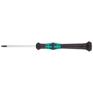 image:imageWera 05118186001 Kraftform Micro 2067 Torx HF Electronics Precision Screwdriver TX10 Head 60mm Blade LengthBallhead Hexagon 2mm Head   60mm Blade