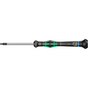 image:imageWera 05118186001 Kraftform Micro 2067 Torx HF Electronics Precision Screwdriver TX10 Head 60mm Blade LengthBallhead Hexagon 332 Head  60mm Blade