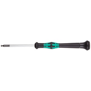 image:imageWera 05118186001 Kraftform Micro 2067 Torx HF Electronics Precision Screwdriver TX10 Head 60mm Blade LengthBallhead Hexagon 3mm Head   60mm Blade
