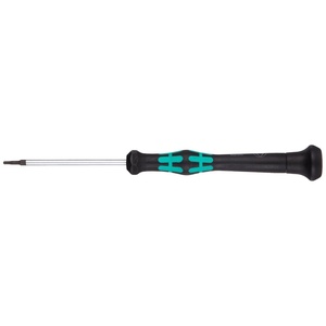 image:imageWera 05118186001 Kraftform Micro 2067 Torx HF Electronics Precision Screwdriver TX10 Head 60mm Blade LengthHexagon 15mm Head  60mm Blade