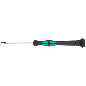 image:imageWera 05118186001 Kraftform Micro 2067 Torx HF Electronics Precision Screwdriver TX10 Head 60mm Blade LengthHexagon 2mm Head  60mm Blade