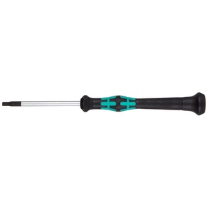 image:imageWera 05118186001 Kraftform Micro 2067 Torx HF Electronics Precision Screwdriver TX10 Head 60mm Blade LengthHexagon 3mm Head  60mm Blade