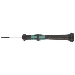 image:imageWera 05118186001 Kraftform Micro 2067 Torx HF Electronics Precision Screwdriver TX10 Head 60mm Blade LengthSlotted 12mm Head  40mm Blade