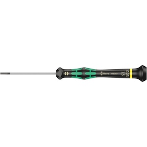 image:imageWera 05118186001 Kraftform Micro 2067 Torx HF Electronics Precision Screwdriver TX10 Head 60mm Blade LengthSlotted 15mm Head  60mm Blade