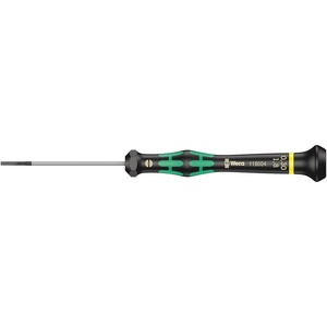 image:imageWera 05118186001 Kraftform Micro 2067 Torx HF Electronics Precision Screwdriver TX10 Head 60mm Blade LengthSlotted 18mm Head  60mm Blade