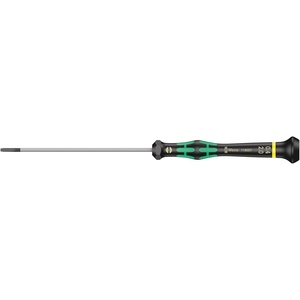 image:imageWera 05118186001 Kraftform Micro 2067 Torx HF Electronics Precision Screwdriver TX10 Head 60mm Blade LengthSlotted 2mm Head   100mm Blade