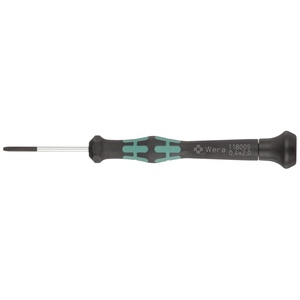 image:imageWera 05118186001 Kraftform Micro 2067 Torx HF Electronics Precision Screwdriver TX10 Head 60mm Blade LengthSlotted 2mm Head   40mm Blade