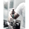 image:imageWera 20526 Kraftform Micro Ballhead Hexagon Electronics Screwdriver Set and Rack 6PieceSlotted 25x80 mm  3x80 mm  35x80 mm  4x80 mm