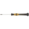 image:imageWera 05030100001 Kraftform ESD 1578 A Slotted Precision Micro Screwdriver 12mm Head 40mm Blade LengthPhillips 0 Head  60mm Blade