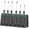 image:imageWera 20526 Kraftform Micro Ballhead Hexagon Electronics Screwdriver Set and Rack 6PieceBallEnd 15x60mm  2x60mm  25x60mm  3x60mm  09x40mm  13x90mm