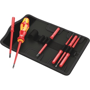 image:imageWera  5003470001 KK VDE 60i7 Insulated Interchangeable Blade Pouch Set SLOTPH 7 Piece