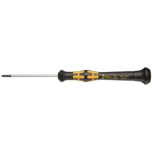 image:imageWera 05030100001 Kraftform ESD 1578 A Slotted Precision Micro Screwdriver 12mm Head 40mm Blade LengthPhillips 00 Head  60mm Blade