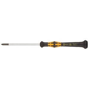 image:imageWera 05030100001 Kraftform ESD 1578 A Slotted Precision Micro Screwdriver 12mm Head 40mm Blade LengthPhillips 1 Head  80mm Blade