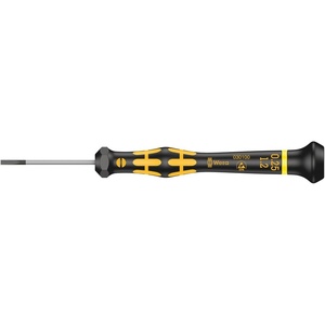 image:imageWera 05030100001 Kraftform ESD 1578 A Slotted Precision Micro Screwdriver 12mm Head 40mm Blade LengthSlotted 12mm Head  40mm Blade