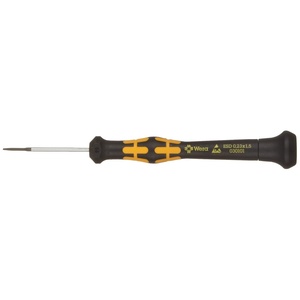 image:imageWera 05030100001 Kraftform ESD 1578 A Slotted Precision Micro Screwdriver 12mm Head 40mm Blade LengthSlotted 15mm Head  40mm Blade