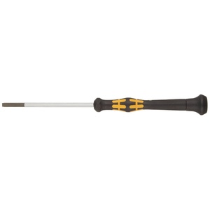 image:imageWera 05030100001 Kraftform ESD 1578 A Slotted Precision Micro Screwdriver 12mm Head 40mm Blade LengthSlotted 35mm Head  80mm Blade