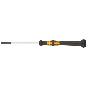 image:imageWera 05030100001 Kraftform ESD 1578 A Slotted Precision Micro Screwdriver 12mm Head 40mm Blade LengthSlotted 4mm Head  80mm Blade