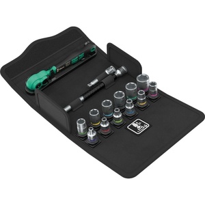 image:image8100 SA 13 Zyklop Comfort Ratchet Set reversing Lever 14 Drive Metric 15 Pieces